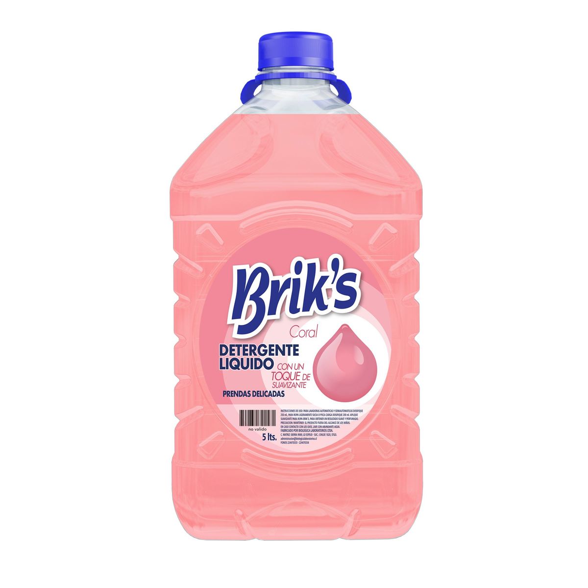 GENERICO - Detergente líquido Briks Coral 5Lts