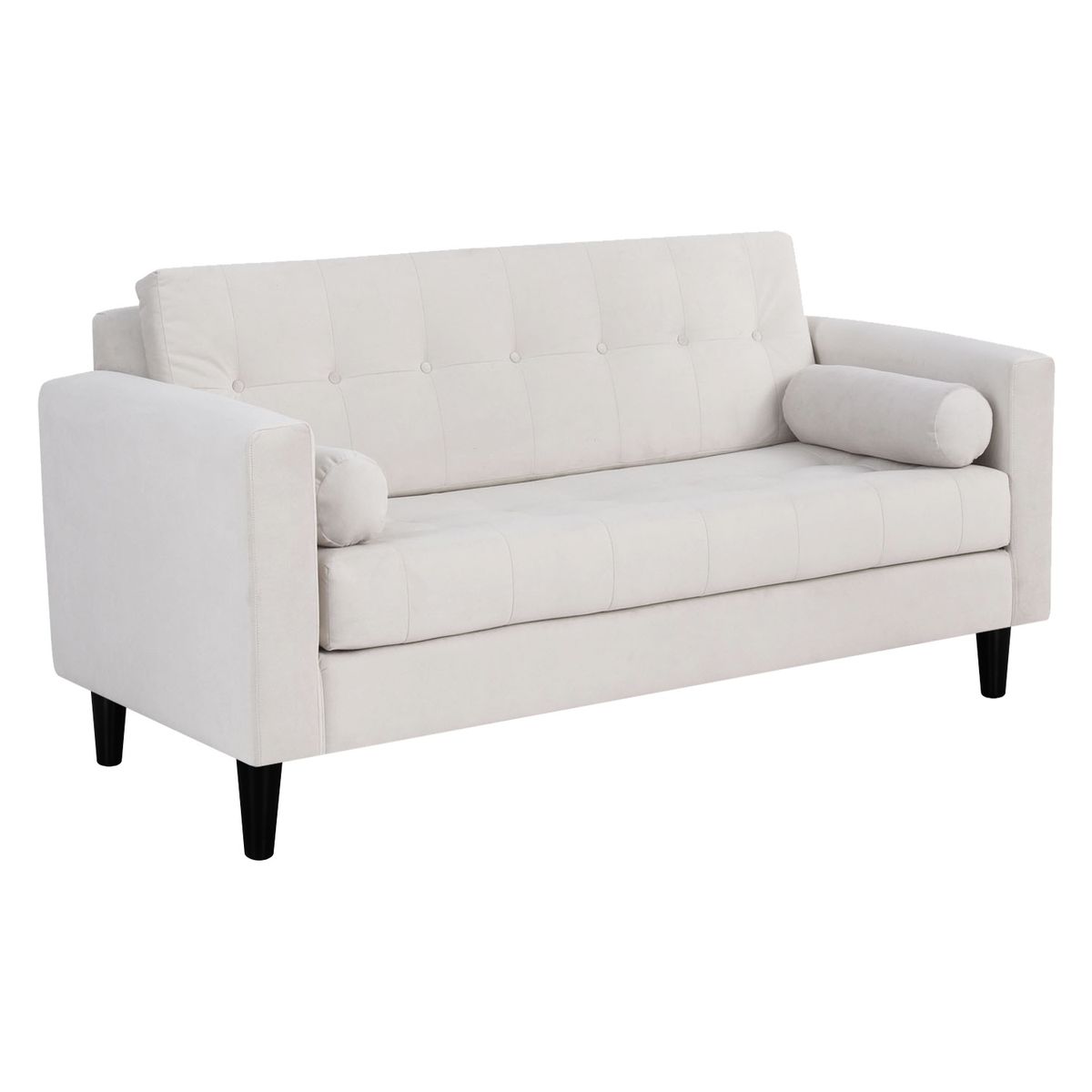 BODEVIR - Sofa Retro 3C Felpa 00 Crudo