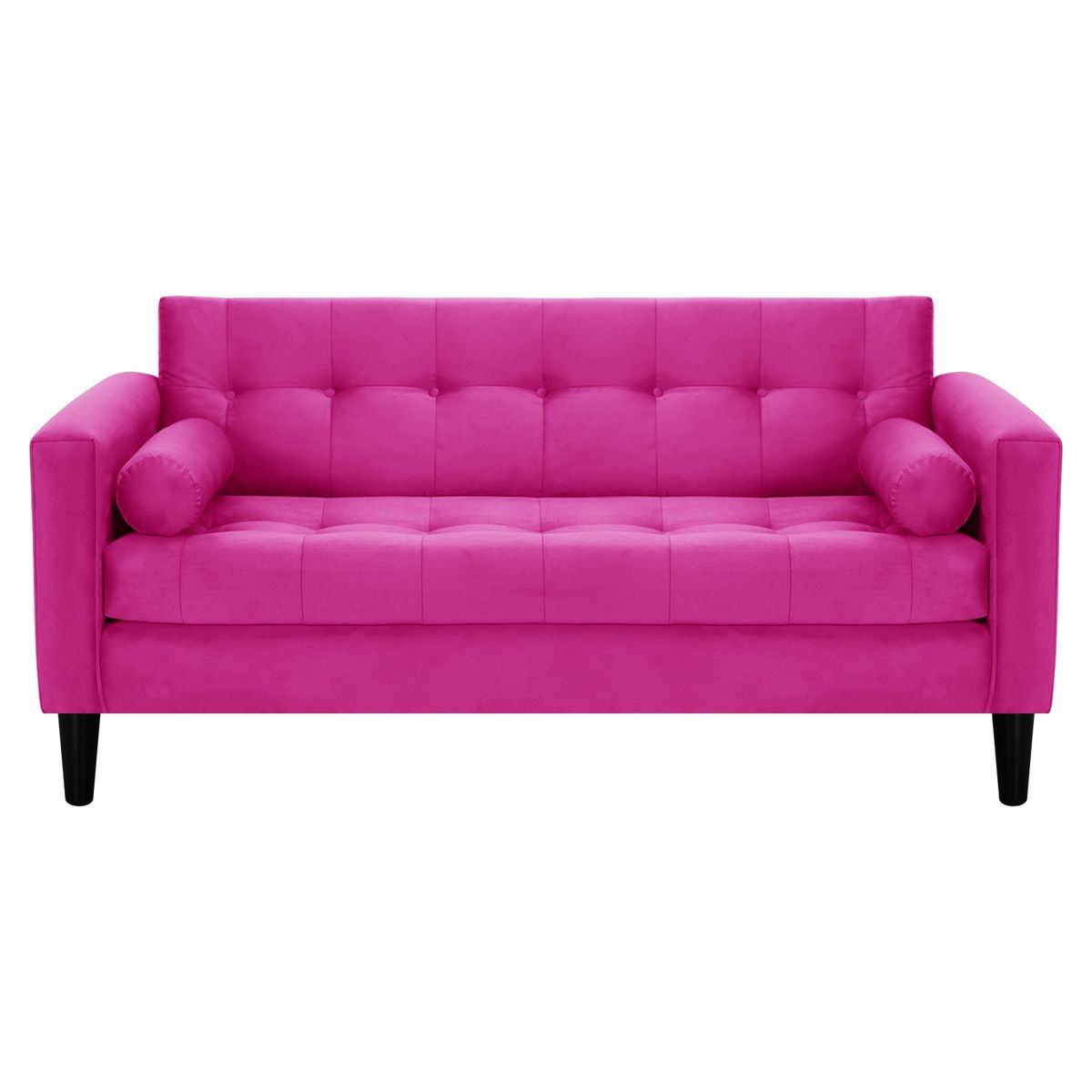 BODEVIR - Sofa Retro 3C Felpa 00 Fucsia