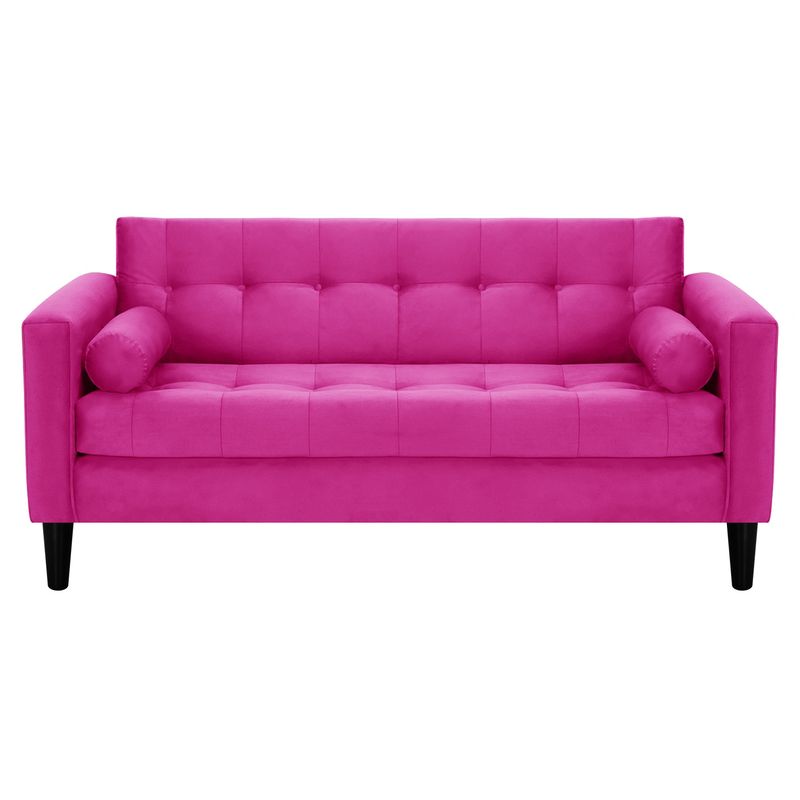 BODEVIR - Sofa Retro 3C Felpa 00 Fucsia