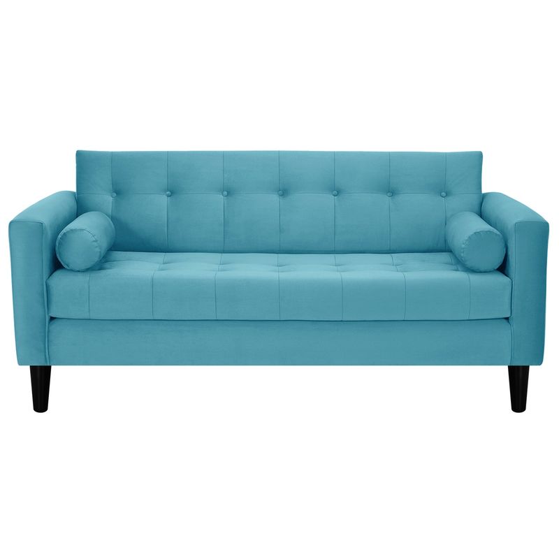 BODEVIR - Sofa Retro 3C Felpa 00 Turquesa