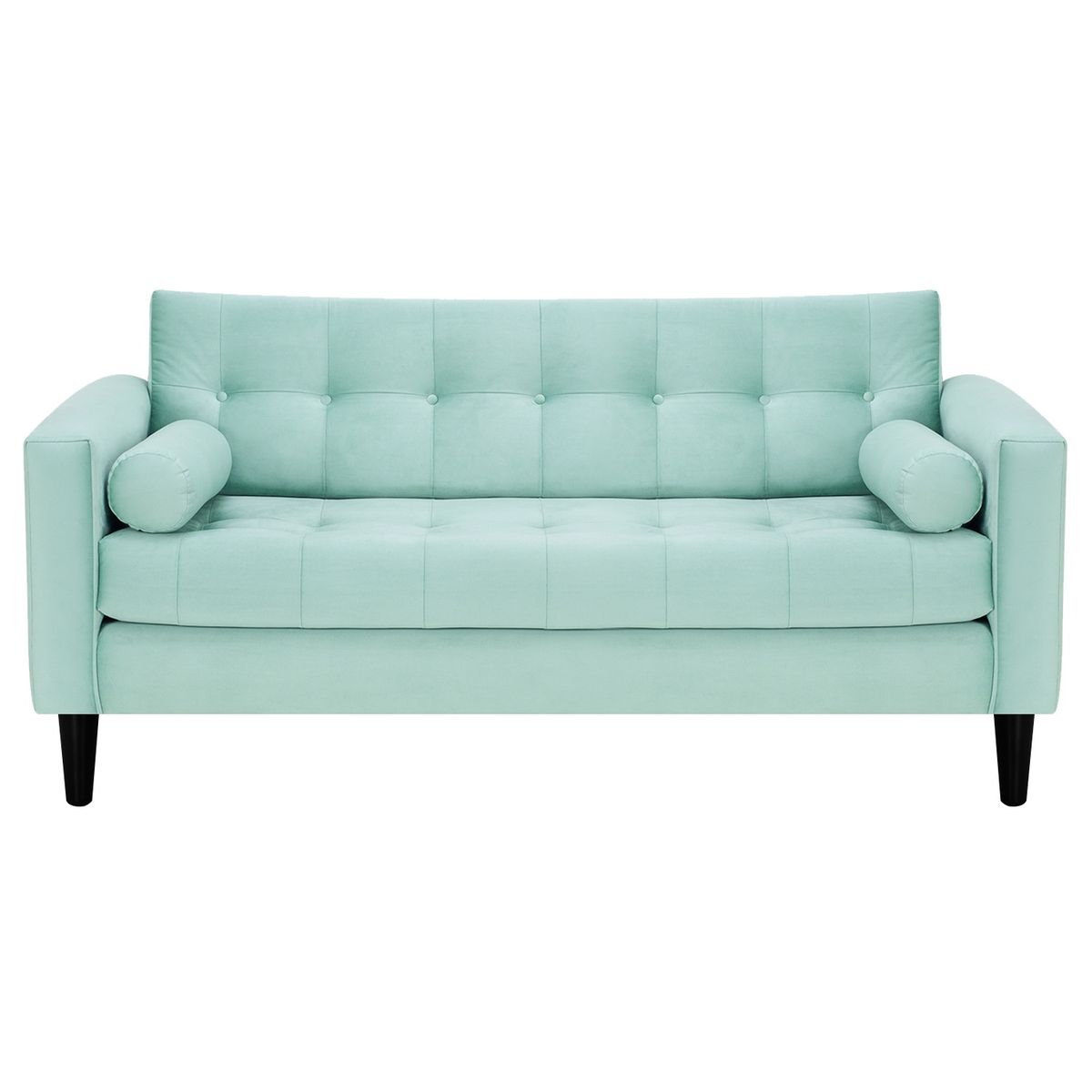 BODEVIR - Sofa Retro 3C Felpa 00 Verde Agua