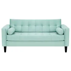 BODEVIR - Sofa Retro 3C Felpa 00 Verde Agua