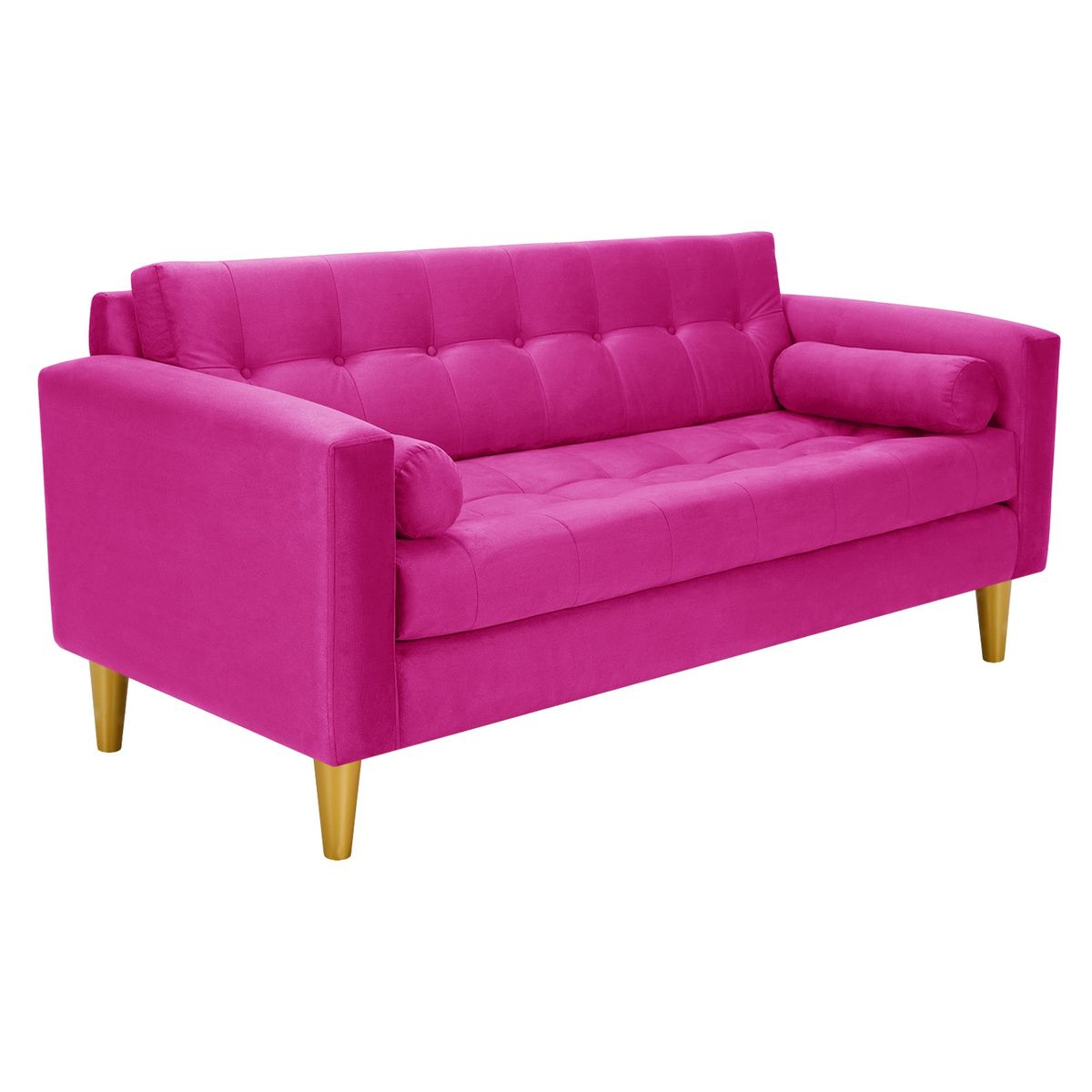 BODEVIR - Sofa Retro 3C Felpa 01 Fucsia
