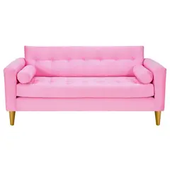 BODEVIR - Sofa Retro 3C Felpa 01 Rosado