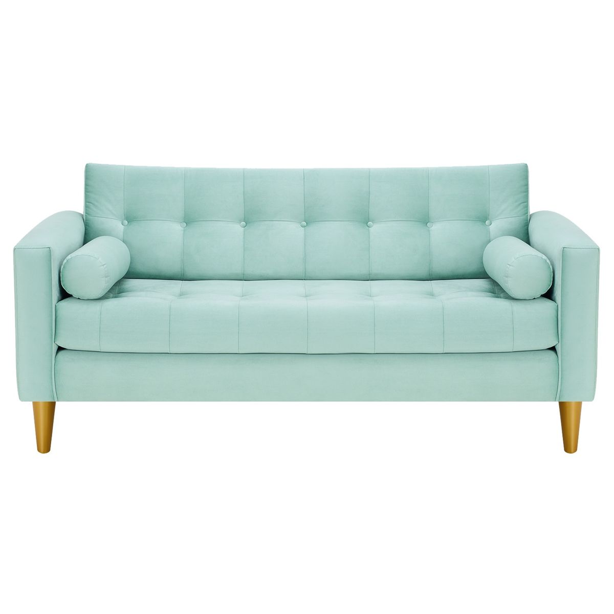 BODEVIR - Sofa Retro 3C Felpa 01 Verde Agua