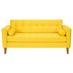 BODEVIR - Sofa Retro 3C Felpa 04 Amarillo