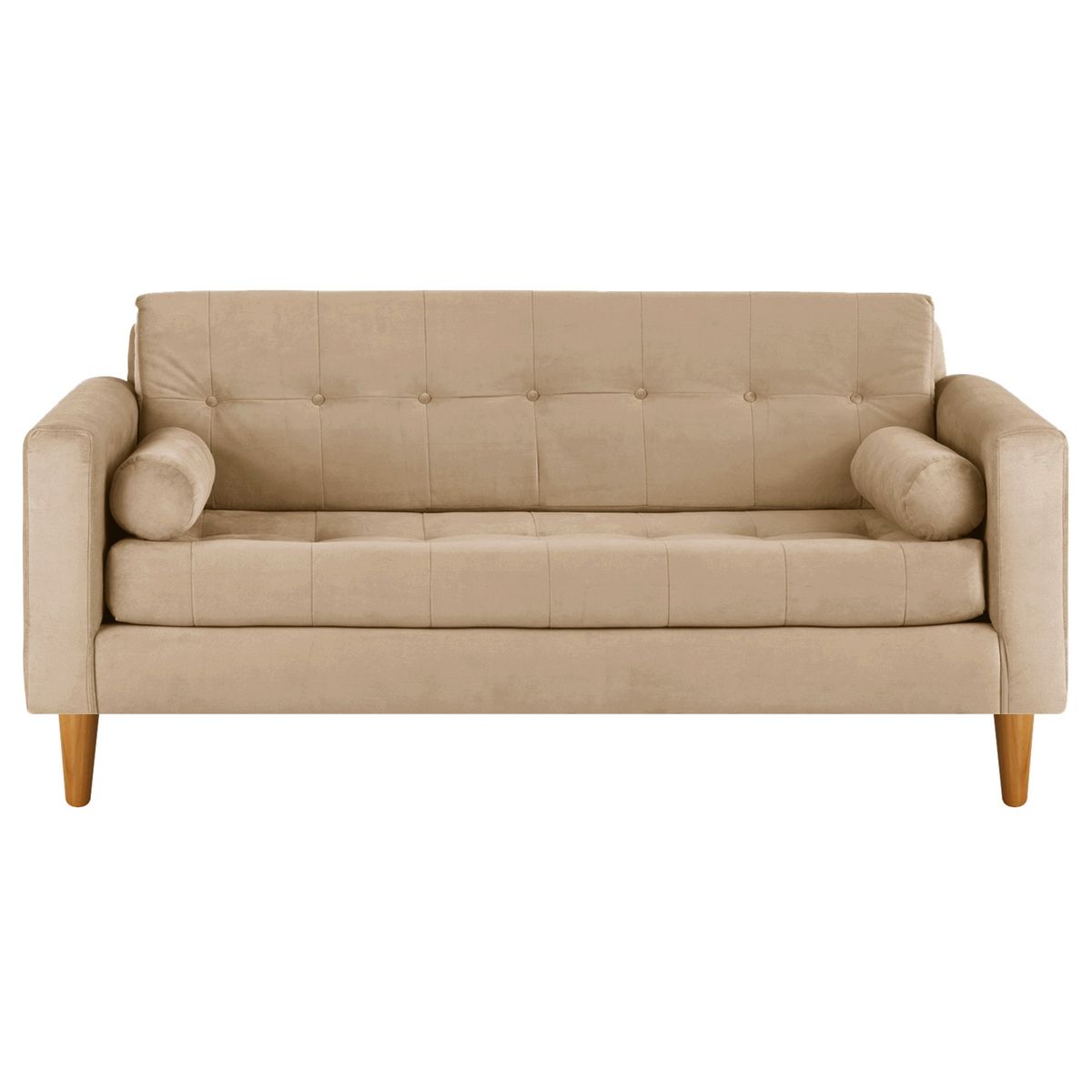 BODEVIR - Sofa Retro 3C Felpa 04 Beige
