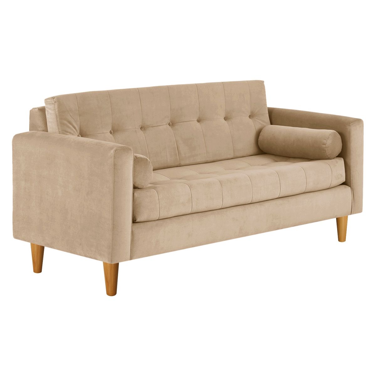 BODEVIR - Sofa Retro 3C Felpa 04 Beige