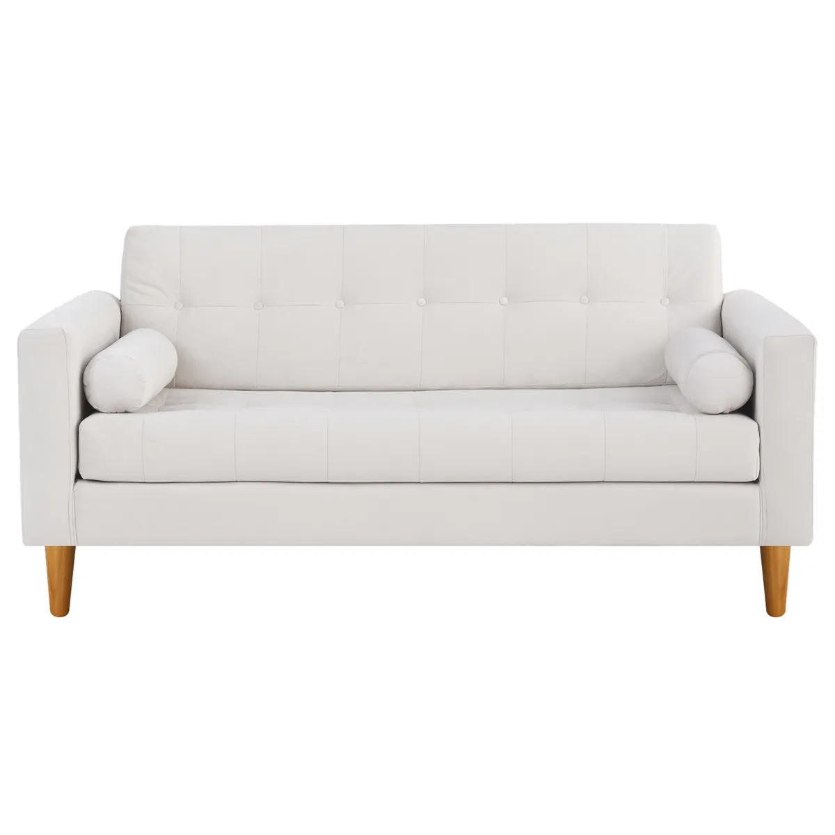 BODEVIR - Sofa Retro 3C Felpa 04 Crudo