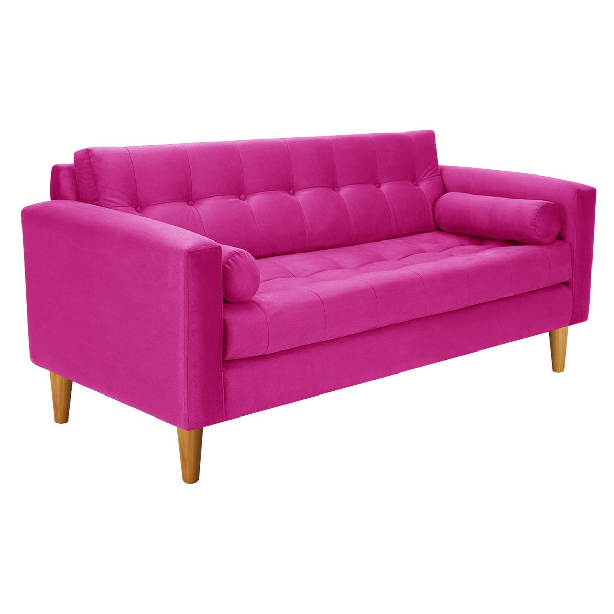 BODEVIR - Sofa Retro 3C Felpa 04 Fucsia