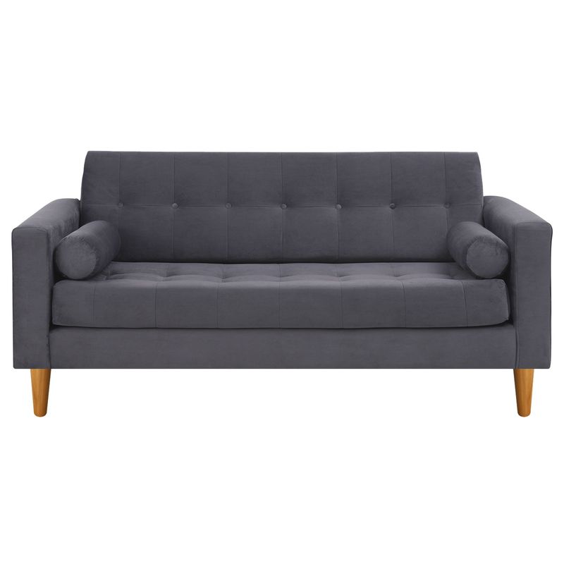 BODEVIR - Sofa Retro 3C Felpa 04 Gris