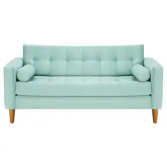 BODEVIR - Sofa Retro 3C Felpa 04 Verde Agua