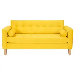 BODEVIR - Sofa Retro 3C Felpa 05 Amarillo