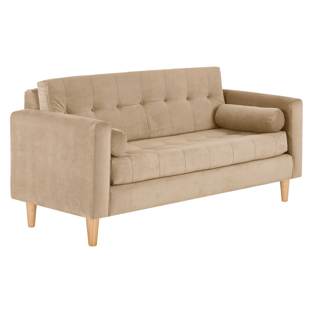 BODEVIR - Sofa Retro 3C Felpa 05 Beige