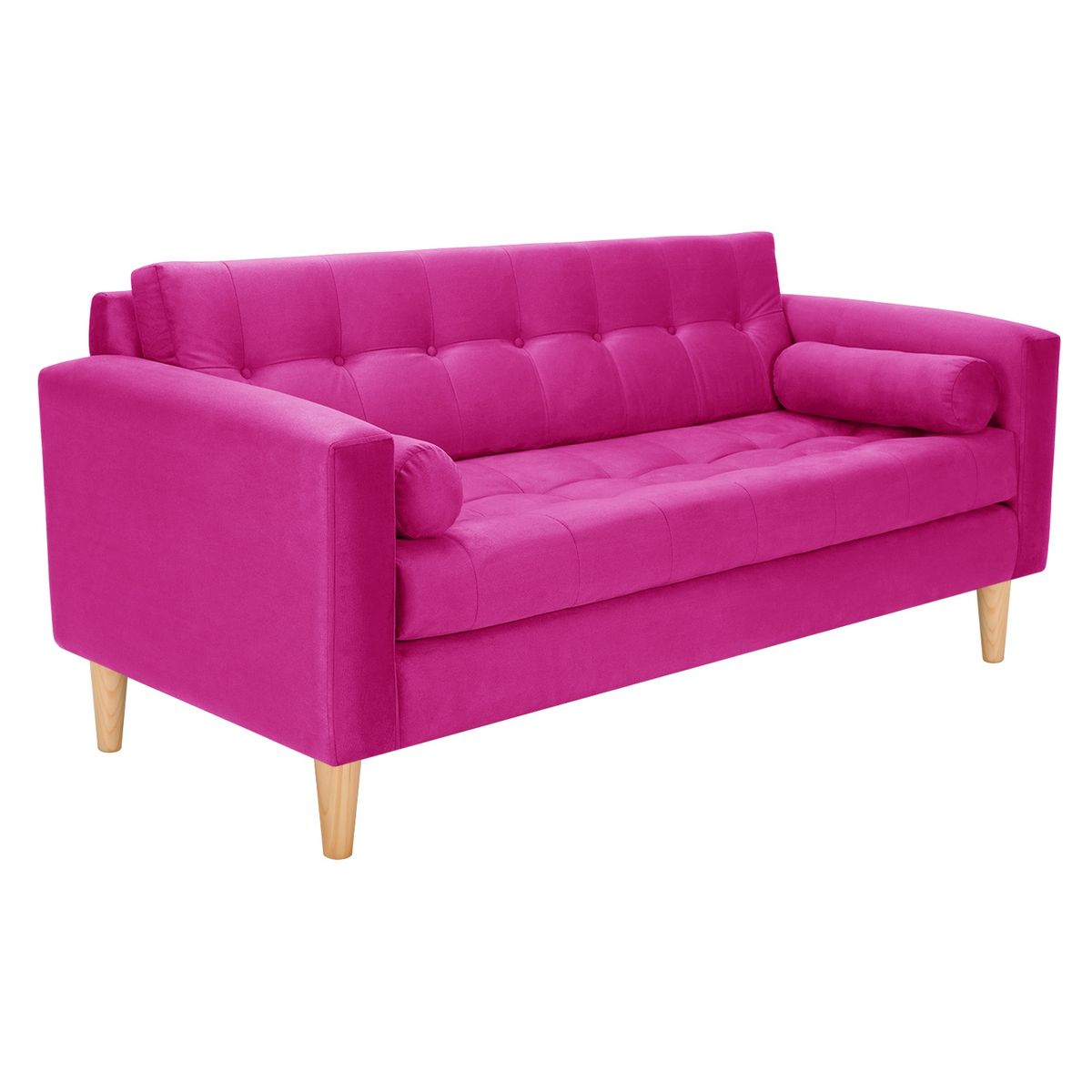 BODEVIR - Sofa Retro 3C Felpa 05 Fucsia
