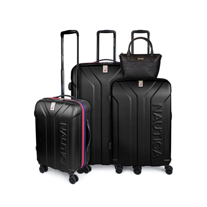 NAUTICA - Set Nautica 3 Maletas Prime S+M+L + Bolso Delray negro