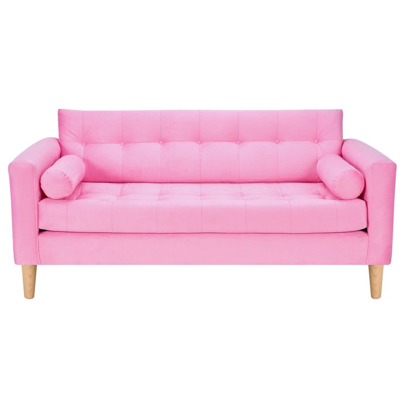 BODEVIR - Sofa Retro 3C Felpa 05 Rosado
