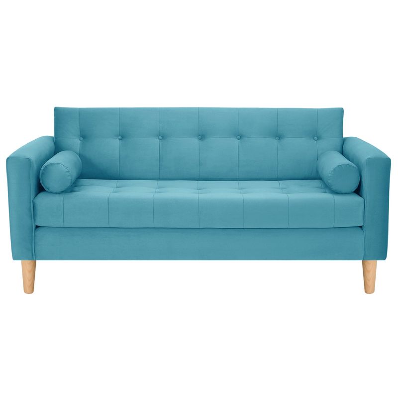 BODEVIR - Sofa Retro 3C Felpa 05 Turquesa
