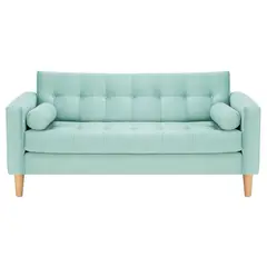 BODEVIR - Sofa Retro 3C Felpa 05 Verde Agua