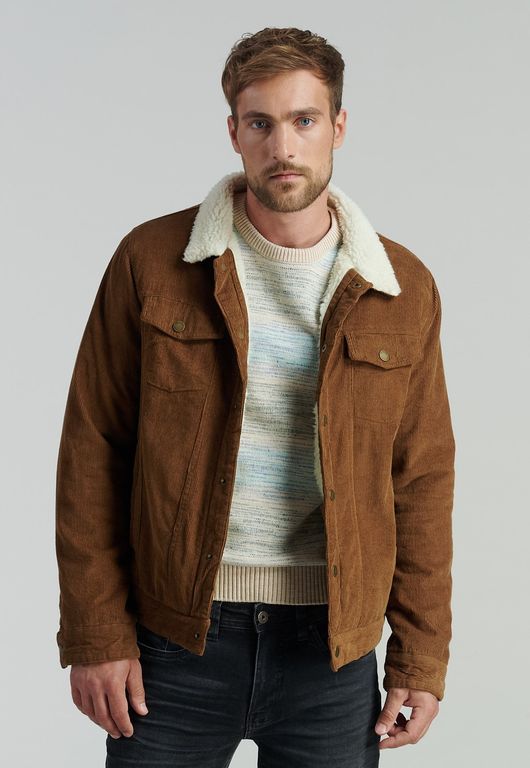 Chaqueta Bronx Fjs Café Fw25 Ferouch
