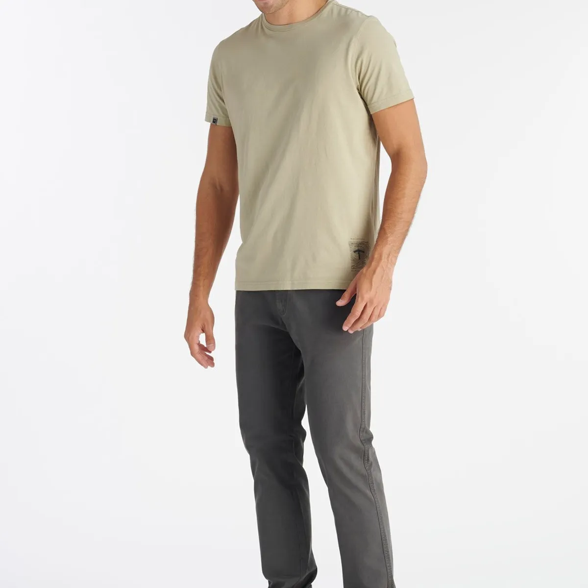 NIMTU - Polera Geo Casual Beige Nimtu