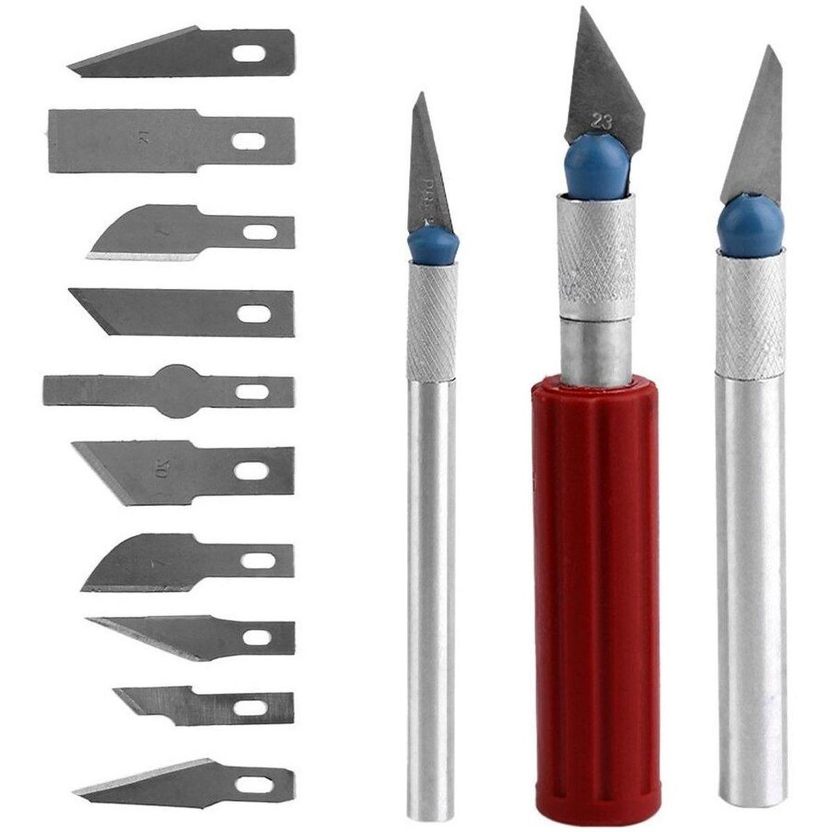 GEN - Bisturi Cortante Tipo Lapiz Con Cuchillas Metal Manualidades