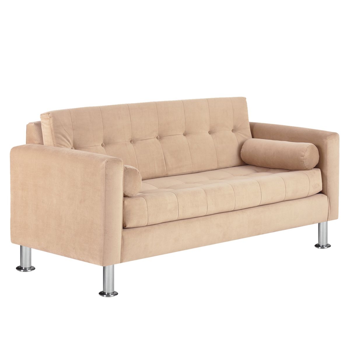 BODEVIR - Sofa Retro 3C Felpa 12 Beige