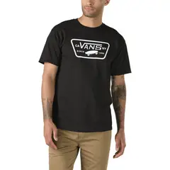 VANS - Polera M/C Hombre MN FULL PATCH Negra