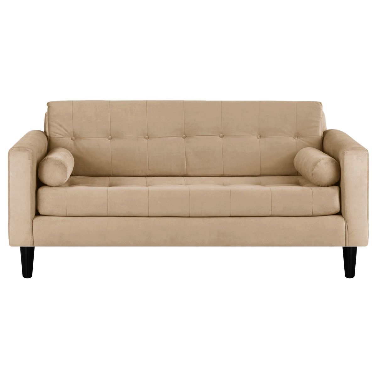 BODEVIR - Sofa Retro 3C+1+1 Felpa 00 Beige