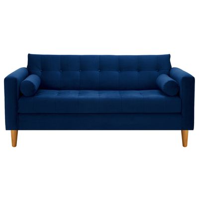 Imagen 2 del producto Sofa Retro 3C+1+1 Felpa 04 Azul Marino