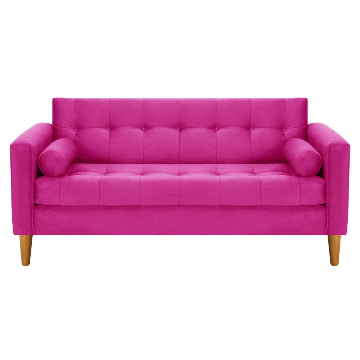 BODEVIR - Sofa Retro 3C+1+1 Felpa 04 Fucsia