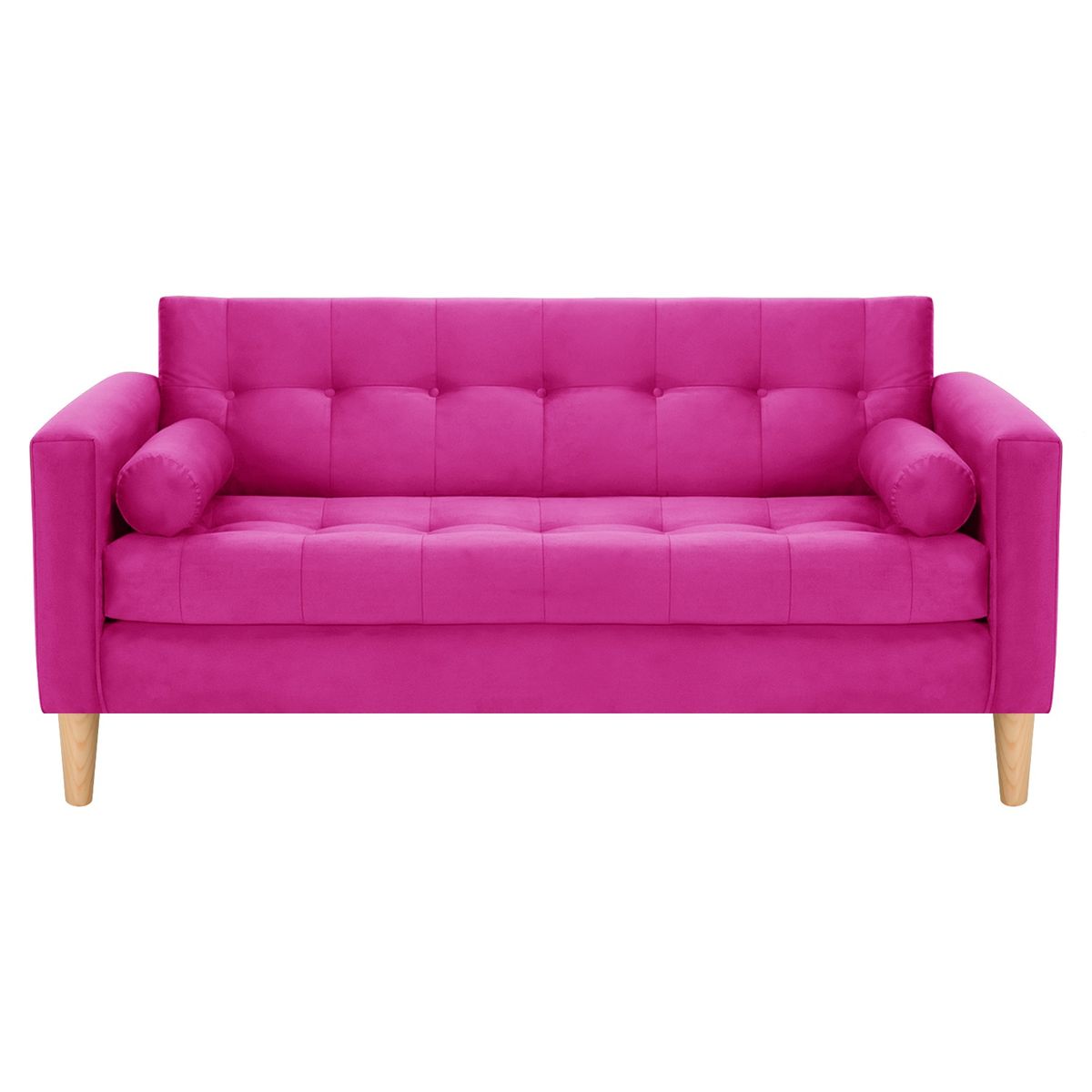 BODEVIR - Sofa Retro 3C+1+1 Felpa 05 Fucsia