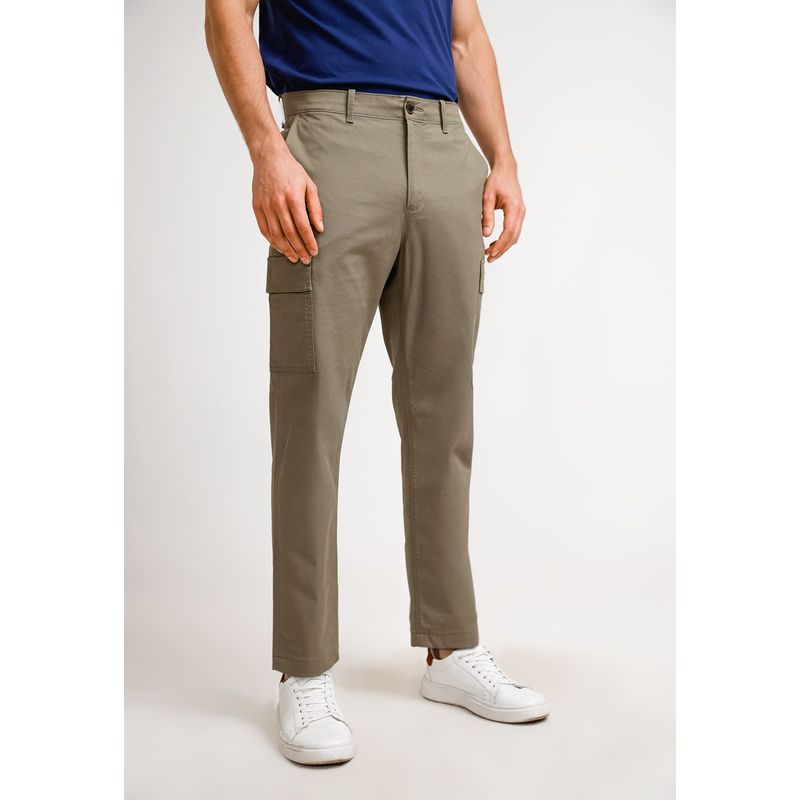 ORIGINAL PENGUIN - Pantalón De Hombre Algodón Liso Militar Original Penguin