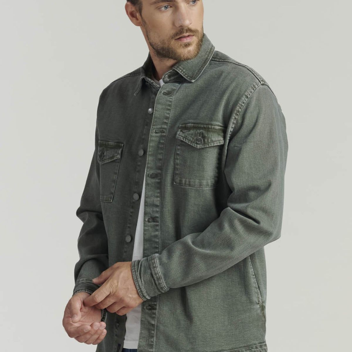 FEROUCH - Sobre Camisa New York Fjs Verde Ferouch