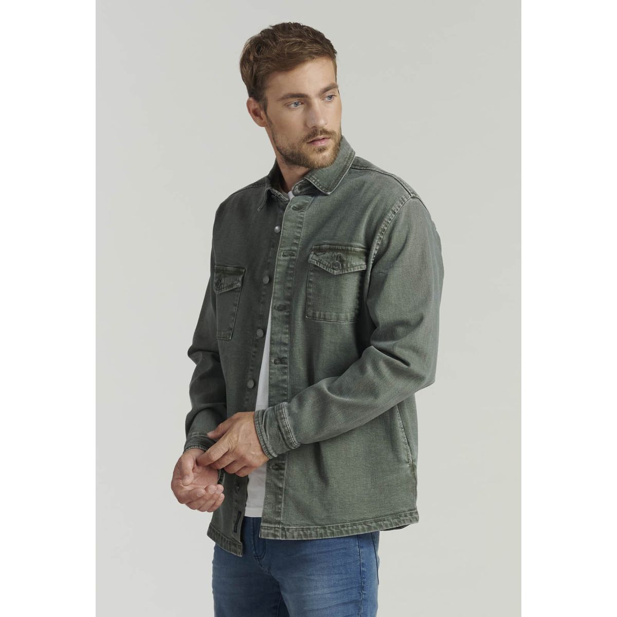 FEROUCH - Sobre Camisa New York Fjs Verde Ferouch