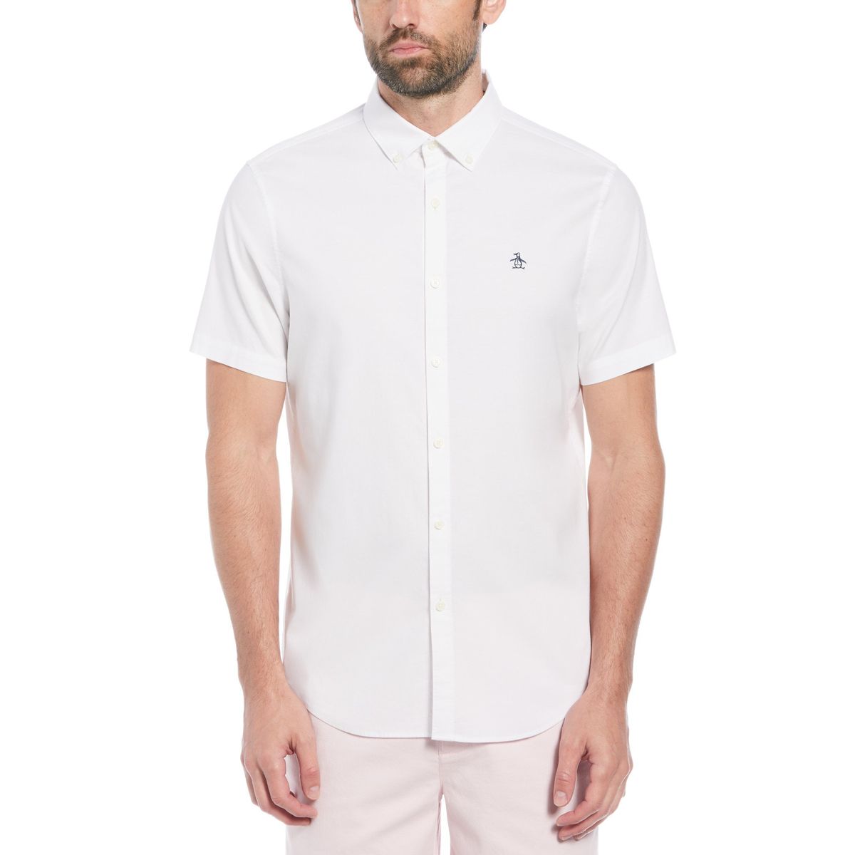 ORIGINAL PENGUIN - Camisa De Hombre Blanco