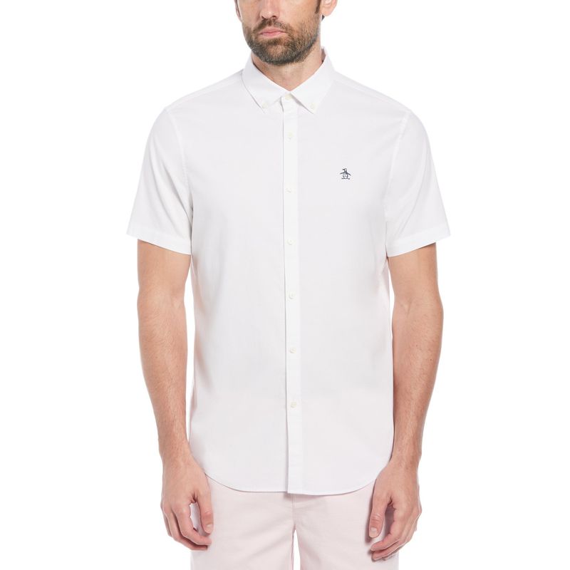 ORIGINAL PENGUIN - Camisa De Hombre Blanco Original Penguin