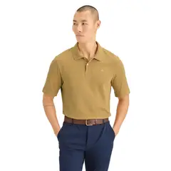 DOCKERS - Polera Hombre Polo Pique Slim Fit Amarillo