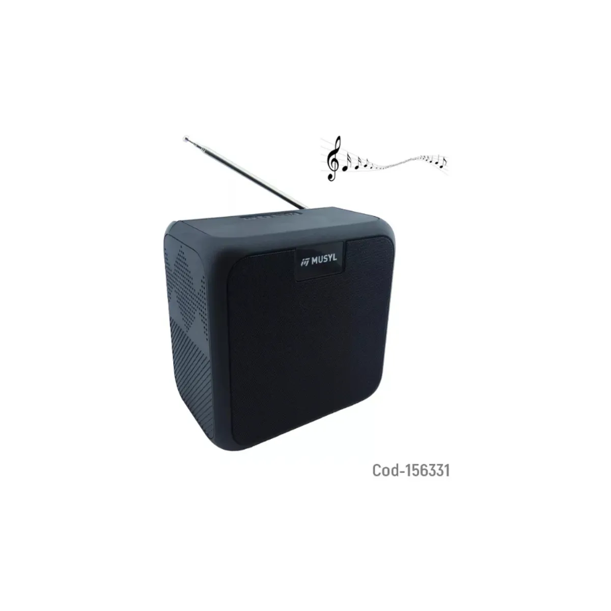 IRM - Parlante Solar Recargable Conexión Bluetooth Usb Y Fm