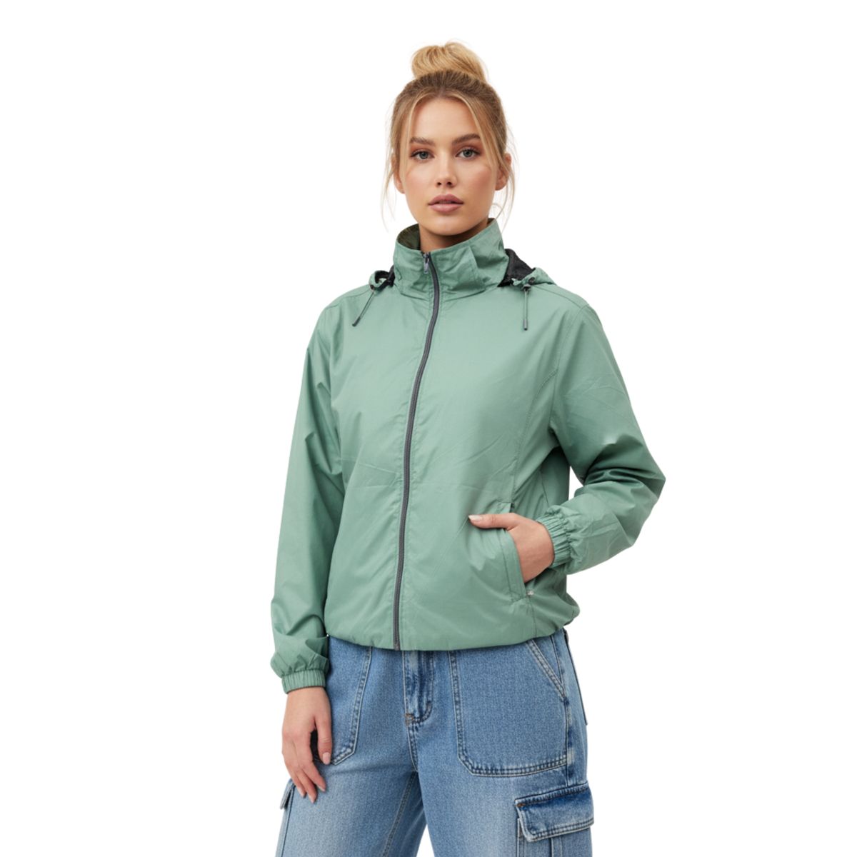 D'JOE - Cortavientos Impermeable Mujer