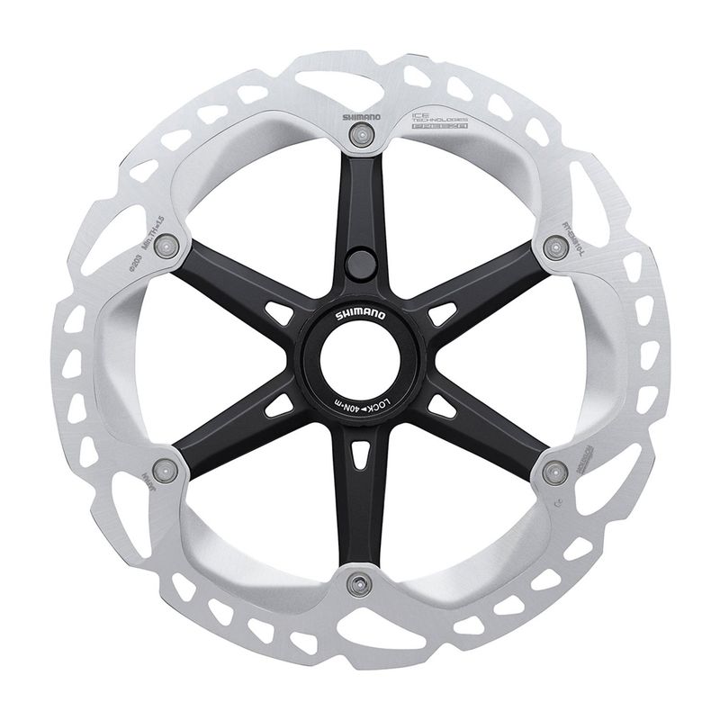 SHIMANO - Rotor de freno de disco Shimano RT-EM810 203 mm