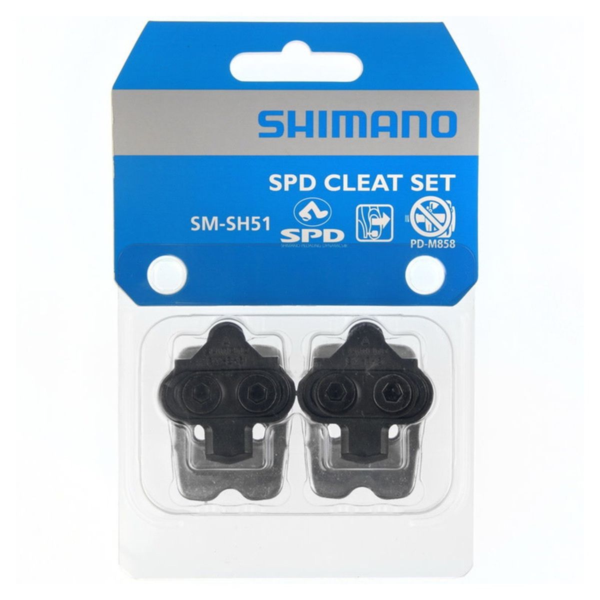 SHIMANO - Calas Shimano SM-SH51 (Jgo) Par para Modo Liberación Única