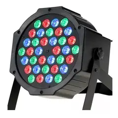 IRM - Foco Par 36 Led Rgb Dmx Luces Fiestas Audioritmico