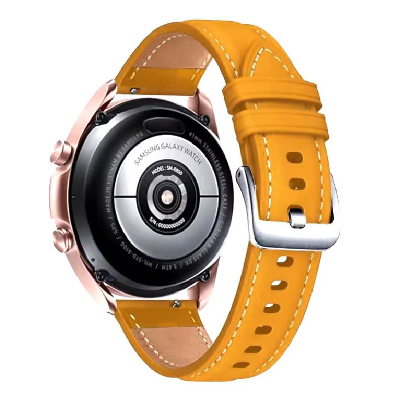 GENERICO - Correa Cuero para Galaxy Watch 7 y 6 / Galaxy Watch 3 41mm…