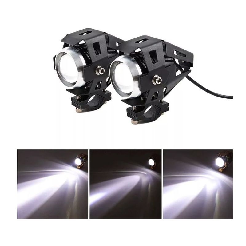 GENERICO - neblinero led ojo de angel led 2 unidades  Para Moto