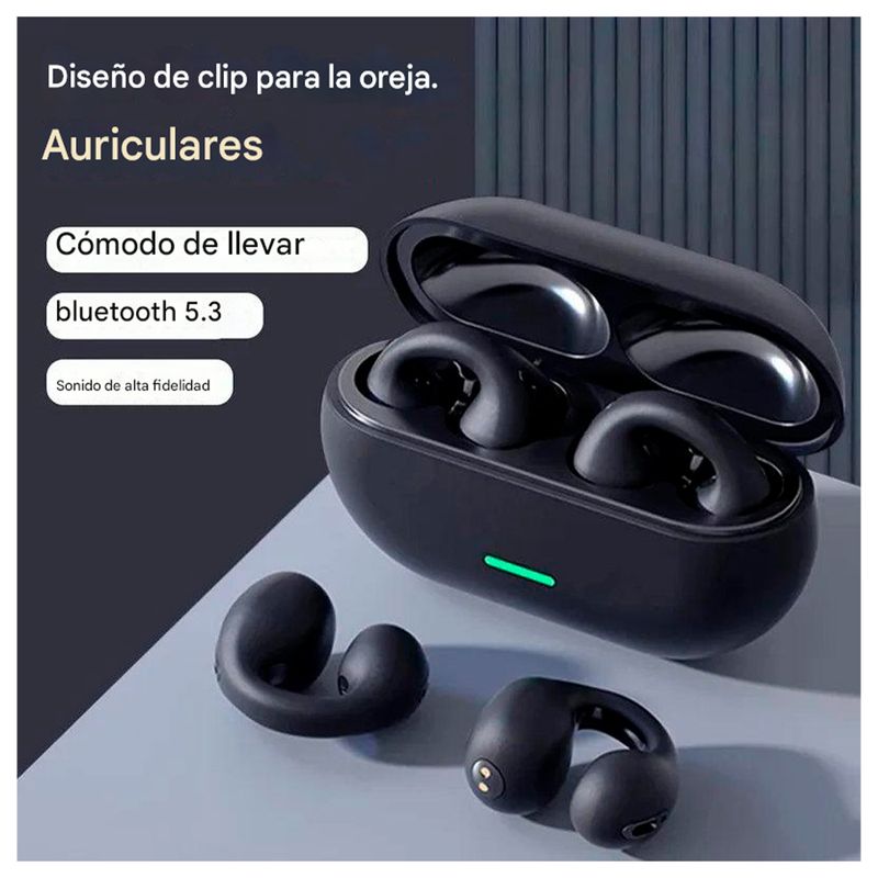 GENERICO - Audífonos Inalámbricos Bluethooth T19 PLUS Diseño Clip