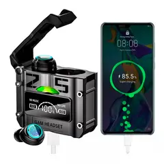 GENERICO - Audífonos Inalámbricos Bluethooth M25 con Cargador de telefono