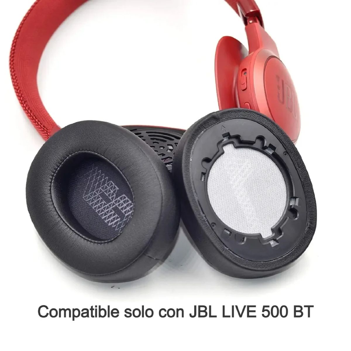 GENERICO - Almohadillas Para Audifonos JBL Live 500 BT - Negro