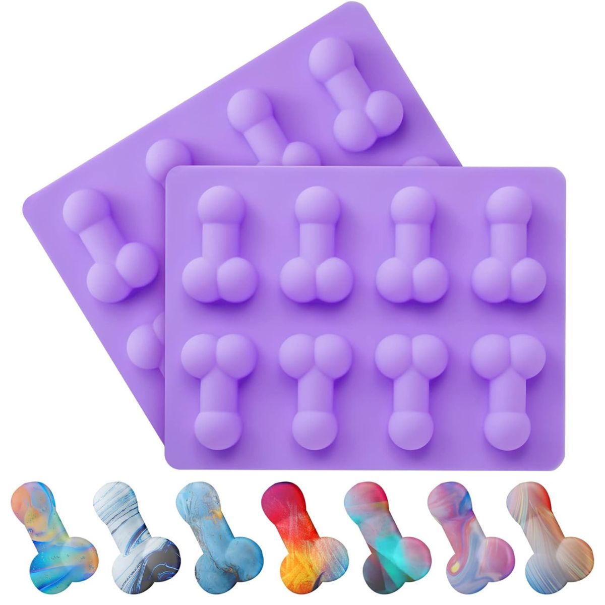 GENERICO - Moldes 8 Espacios Miembros Masculinos